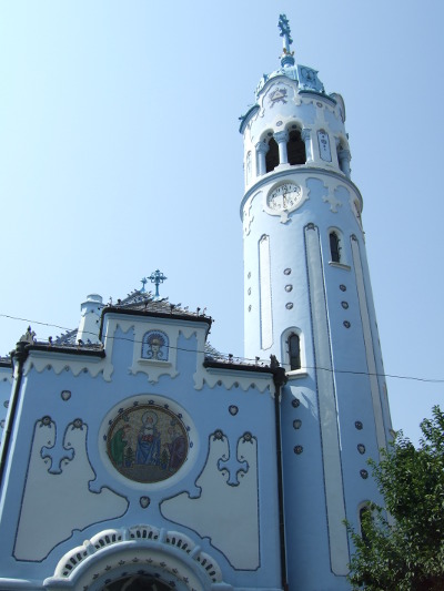 Eglise bleue de Bratislava